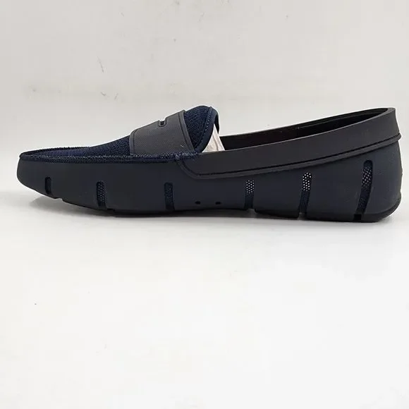 SWIMS Penny Loafer Shoes Men's 12 Navy Slip-On Nylon Mesh Upper Water Comfort - Picture 7 of 15
